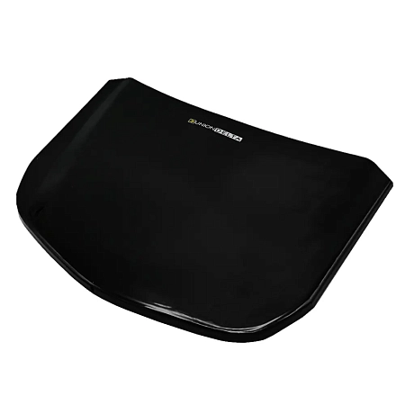 Hood model, black, metal, 55 x 41 cm