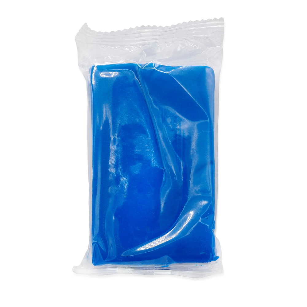 Polishing clay, non-abrasive, blue, 200 g